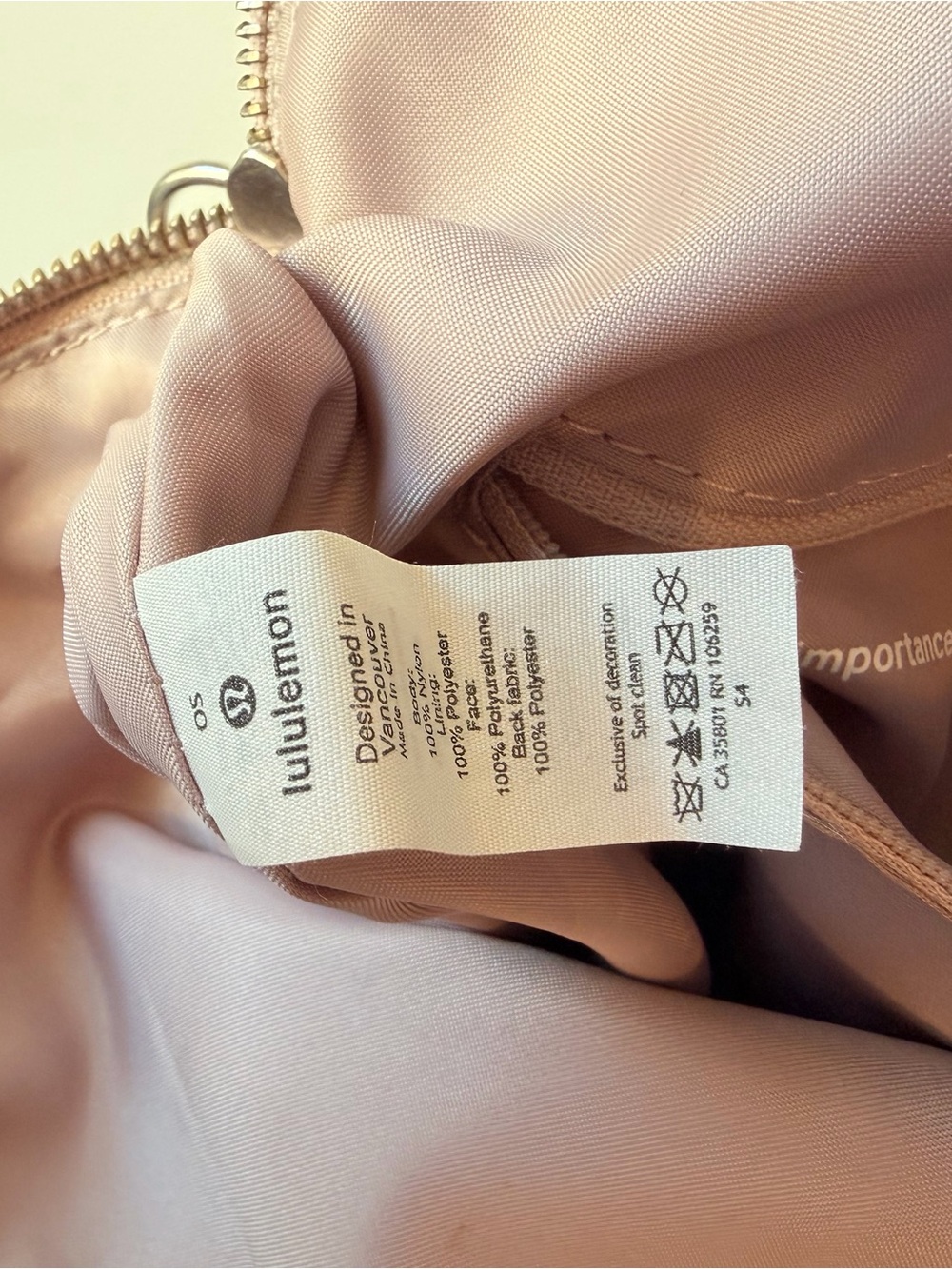 Lululemon All Night Festival Bag *5L - Smoky Blush - Picture 15 of 16